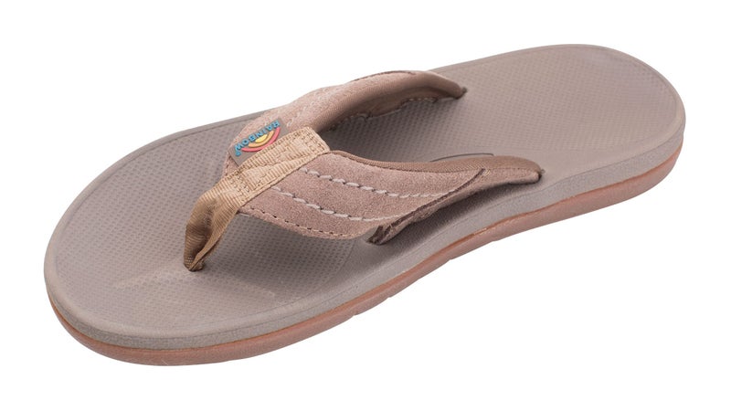 Rainbow Sandals Men's East Cape Molded Rubber Sandal, Brown, Men's 12 D(M) US - Image 1